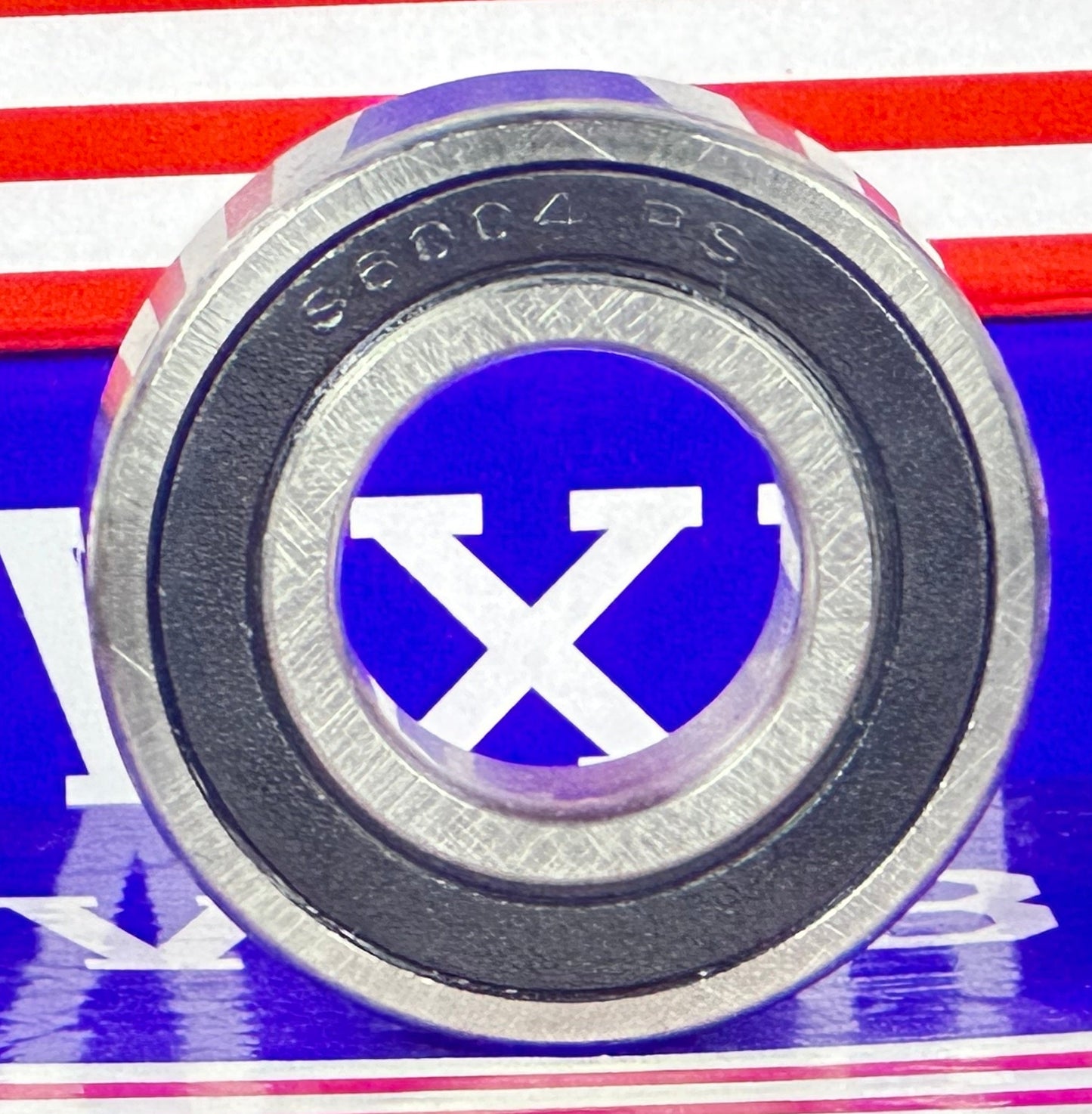 ตลับลูกปืน S6004-2RS เซรามิก Si3N4 ปิดผนึก ABEC-5 ขนาด 20x42x12 มม.