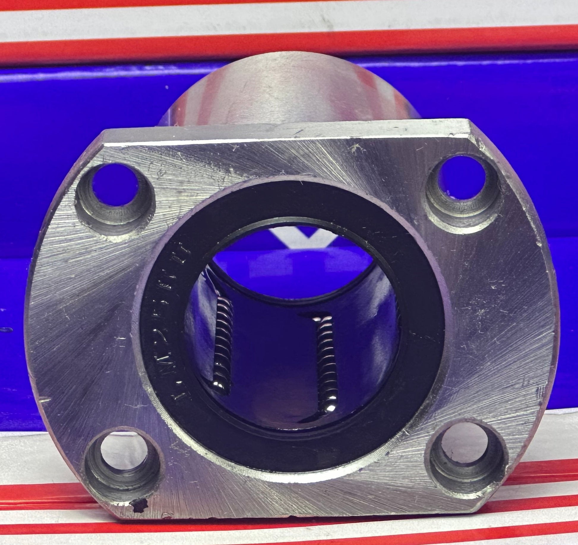 LMH25UU 25mm Flanged Ball Bushing CNC Linear Motion 25x40x59mm