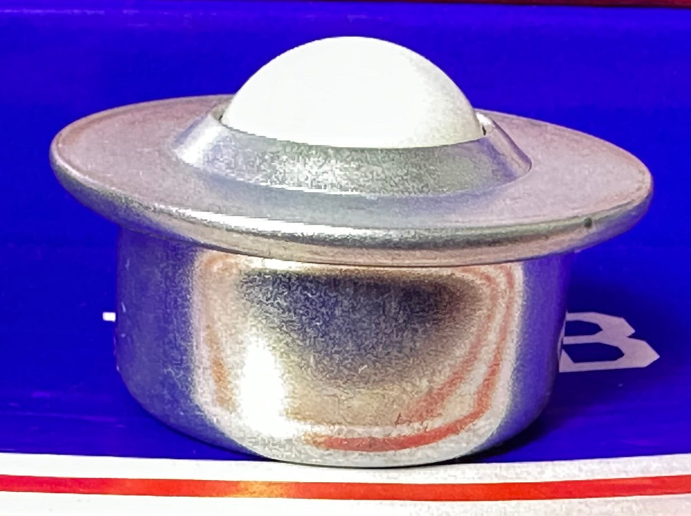 Flange Fit Mounting 7/8" Nylon Ball Transfer Unit Mounted Bearing