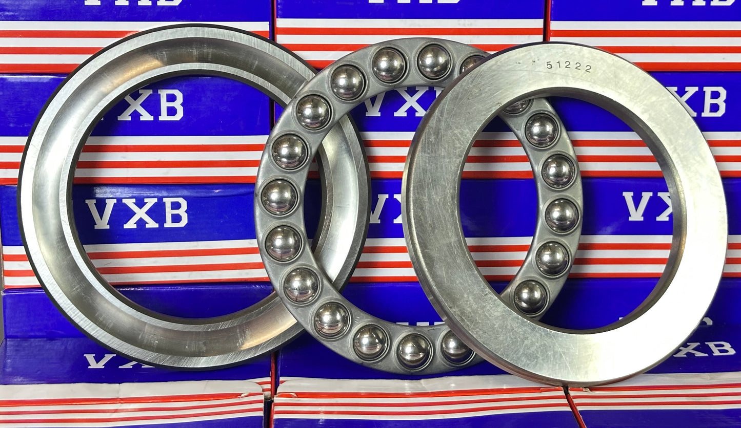 51222 Thrust Ball Bearing 110x160x38mm