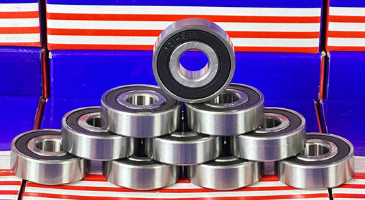 Zestaw 10 łożysk 88621-2RS 1/2"x 1-3/8" x 7/16"