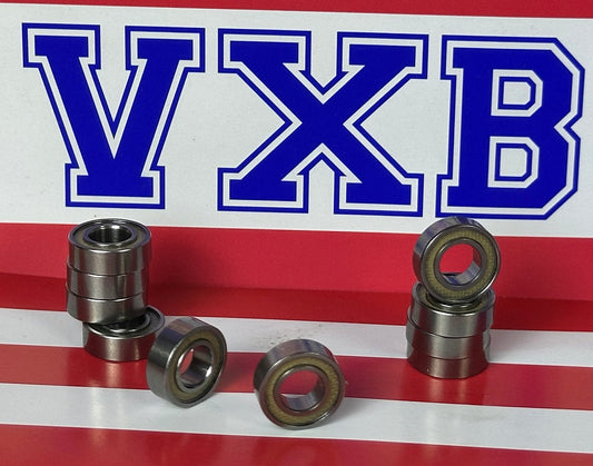 10'lu Paket 6x12x4mm Bilyalı Rulmanlar - Kapalı - Minyatür