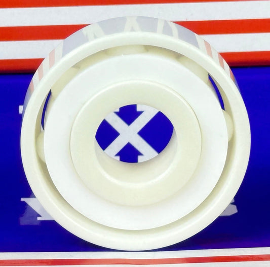 Pełnoceramiczne łożysko kątowe 7303 17mm x 47mm x 14mm