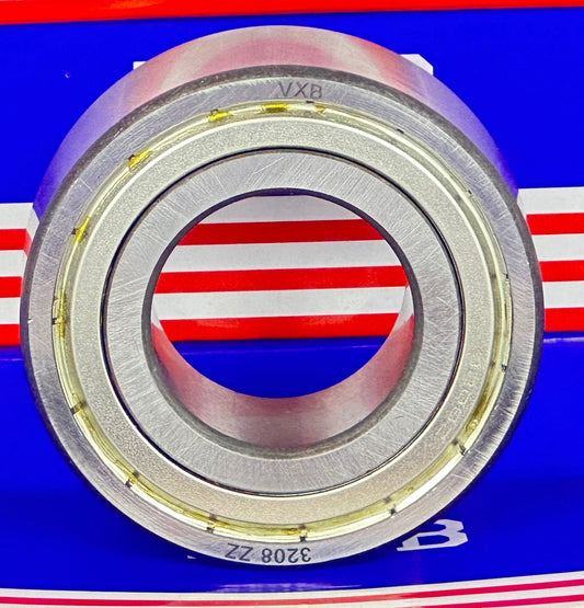 3208ZZ Angular Contact Bearing - 2-Row - 40x80x30.2mm