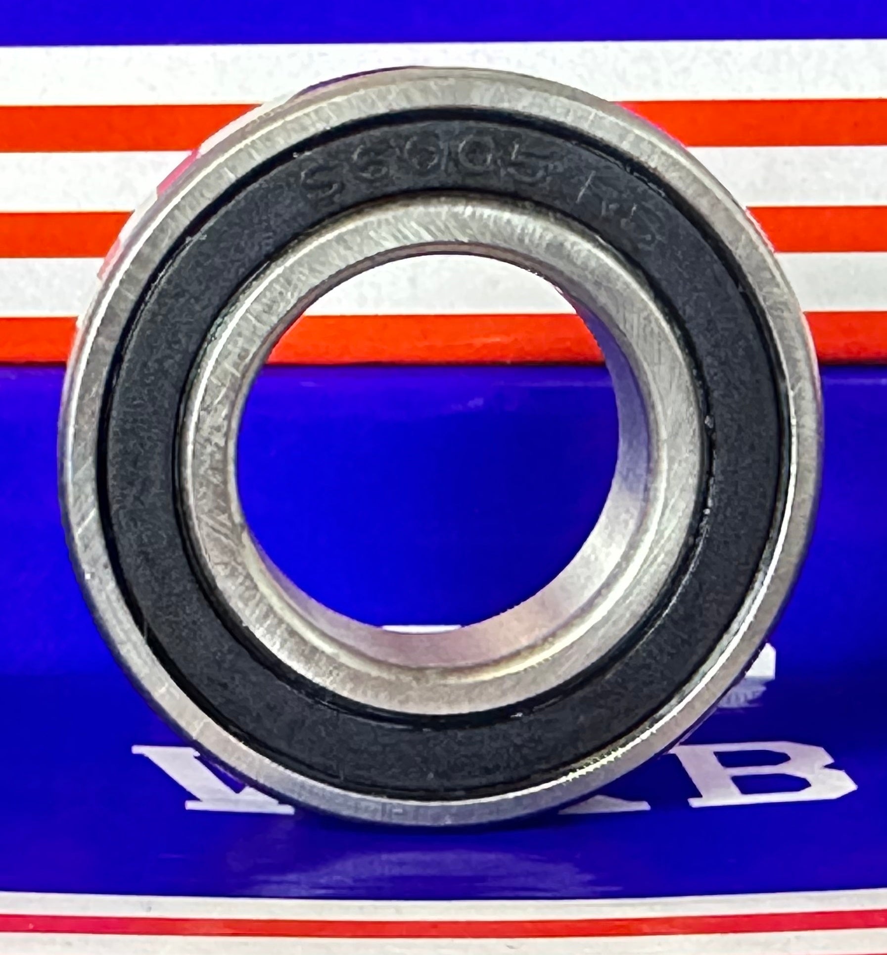 S6005-2RS Stainless Steel Hybrid Bearing 25x47x12mm Ceramic Balls Sealed Bearing