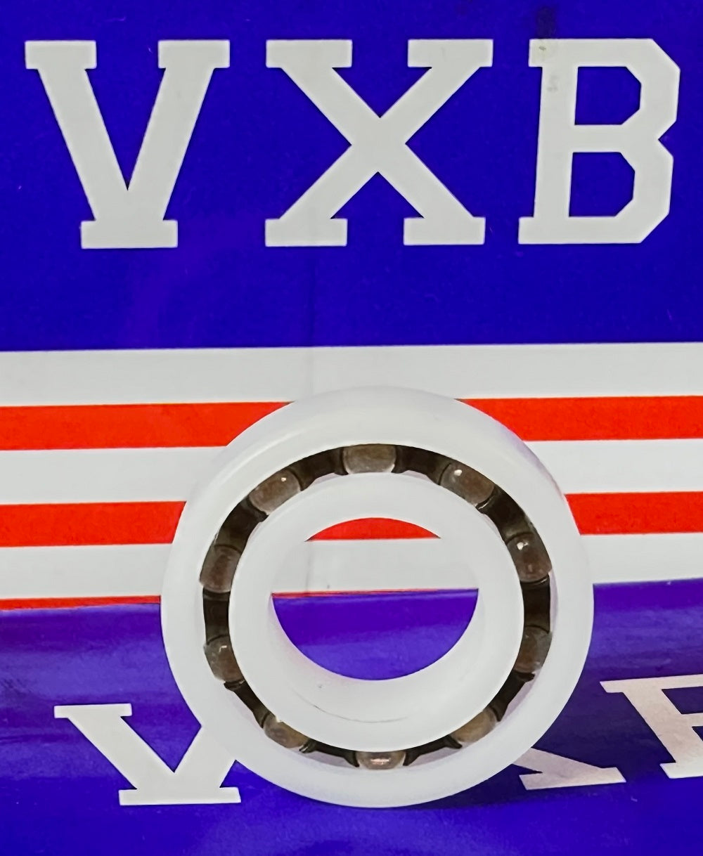 Łożysko z tworzywa Acetal/POM 6901 - kulki szklane - 12x24x6mm