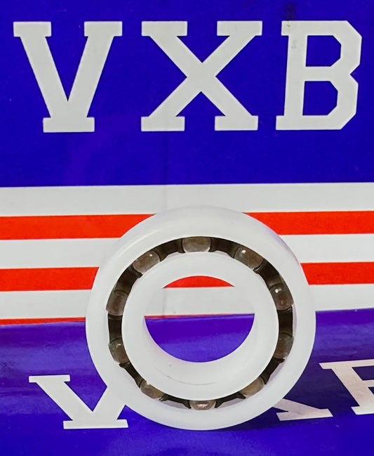 Łożysko z tworzywa Acetal/POM 6901 - kulki szklane - 12x24x6mm