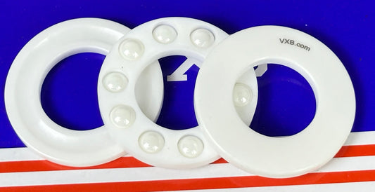 Full Ceramic 51205 ZrO2 Thrust Bearing 25x47x15mm