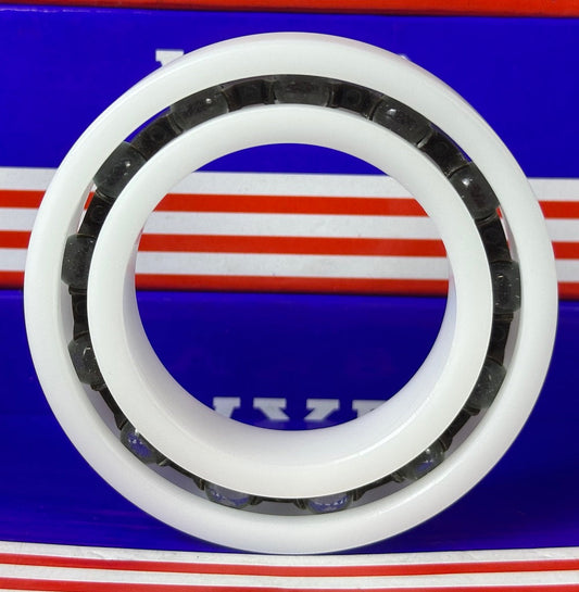 Łożysko z tworzywa Acetal/POM 6010 - kulki szklane - 50x80x16mm