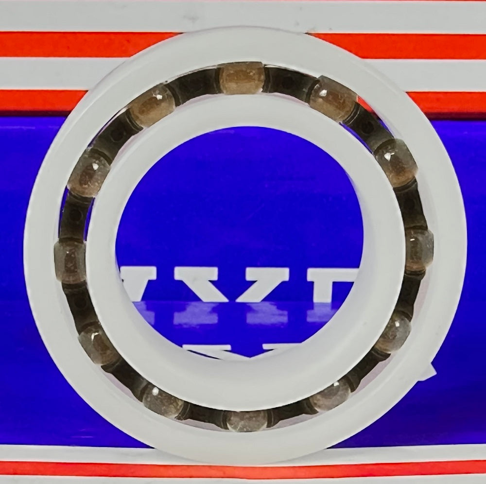 Łożysko z tworzywa Acetal/POM 6905 - kulki szklane - 25x42x9mm