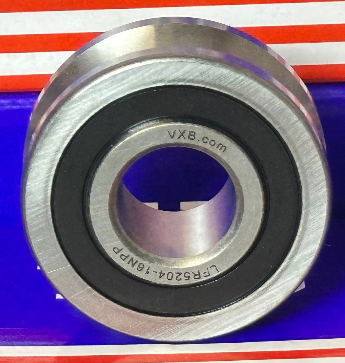 LFR5204-16NPP 20mm ID x 16mm U-Groove Sealed Track Roller Bearing Track