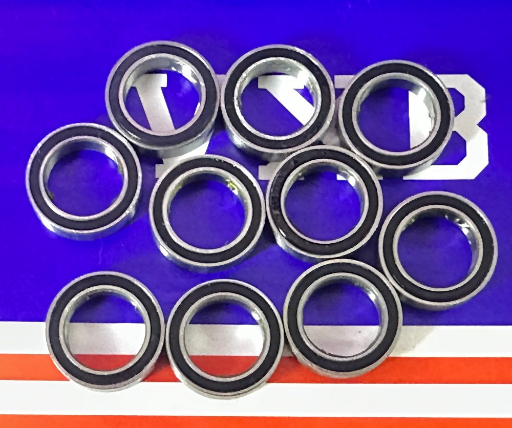 Zestaw 10 sztuk premium łożysk kulkowych 6700-2RS 10x15x4mm - uszczelnione