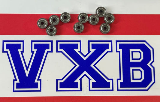 10-pakowy 1,5x6x3 ze stali nierdzewnej S601xzz Ocielone miniaturowe łożysko