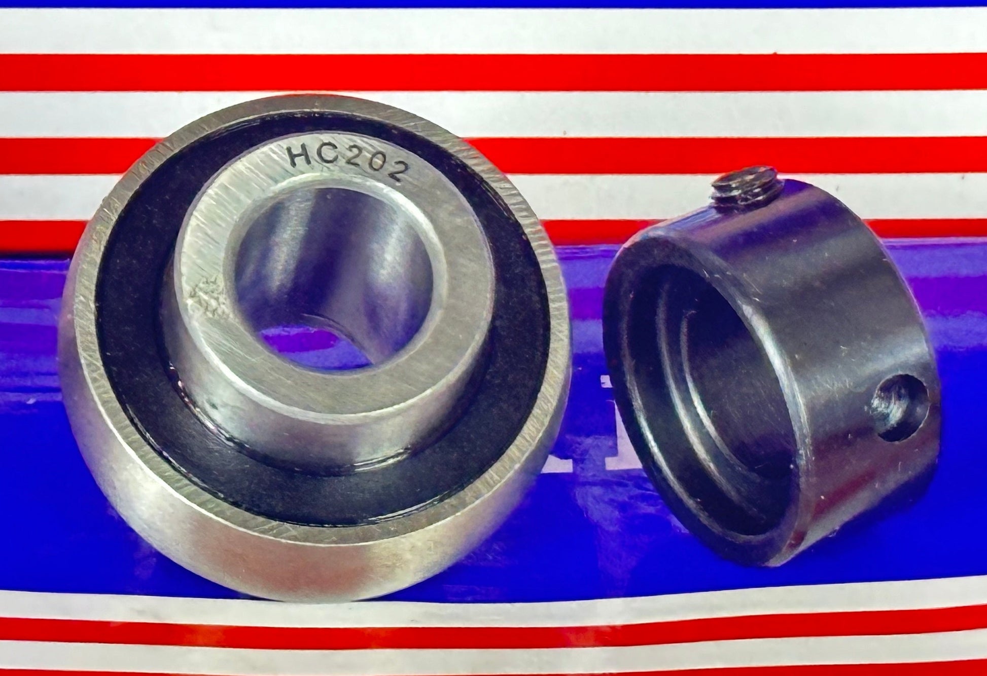 HC202 15mm Axle Bearing insert - eccentric Collar