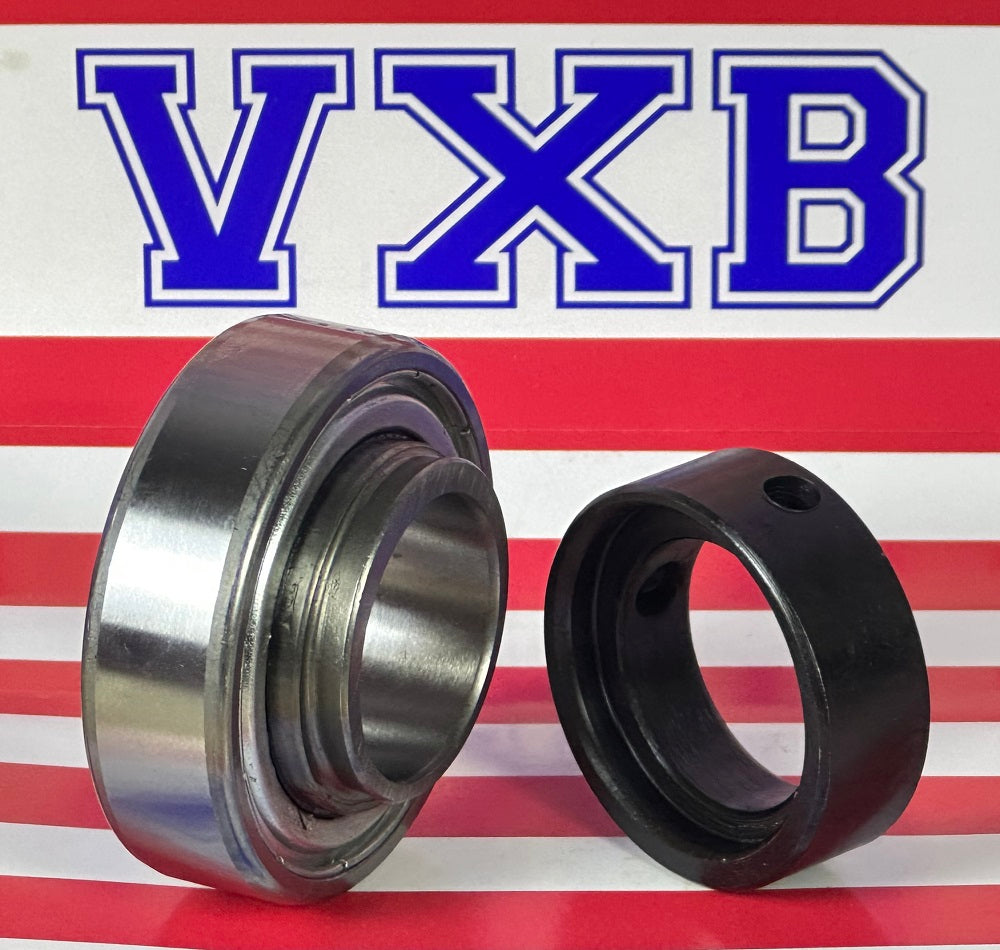 CSA205-16 1" Bore Cylindrical OD, Insert Bearing w/Locking Collar