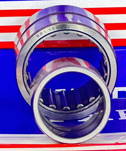 BRI183020 Needle Roller Bearing 1-1/8" x 1-7/8" x 1-1/4" inch - Machined Type