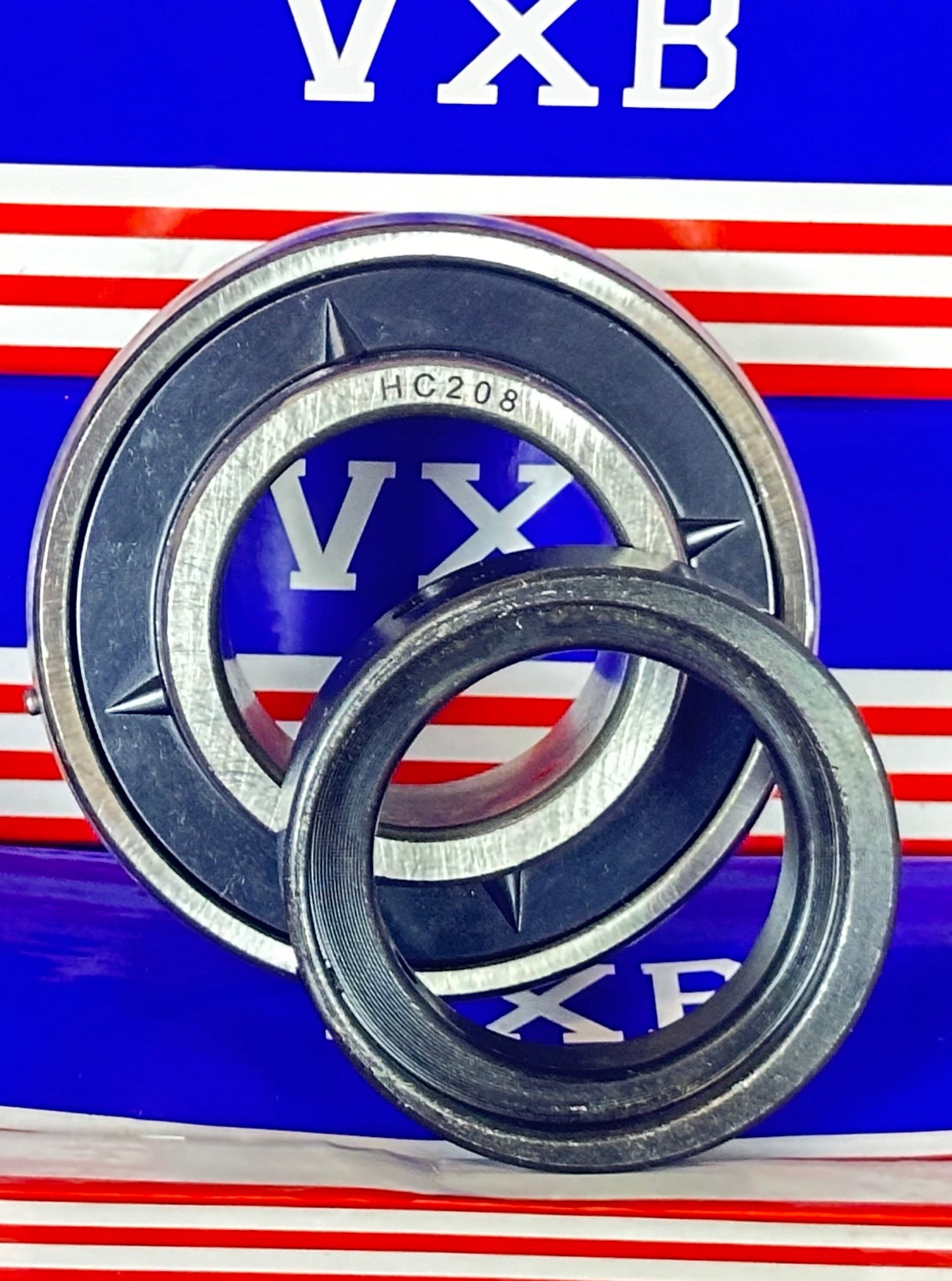 HC208 40mm Bearing Insert - eccentric collar 40mm Mounted