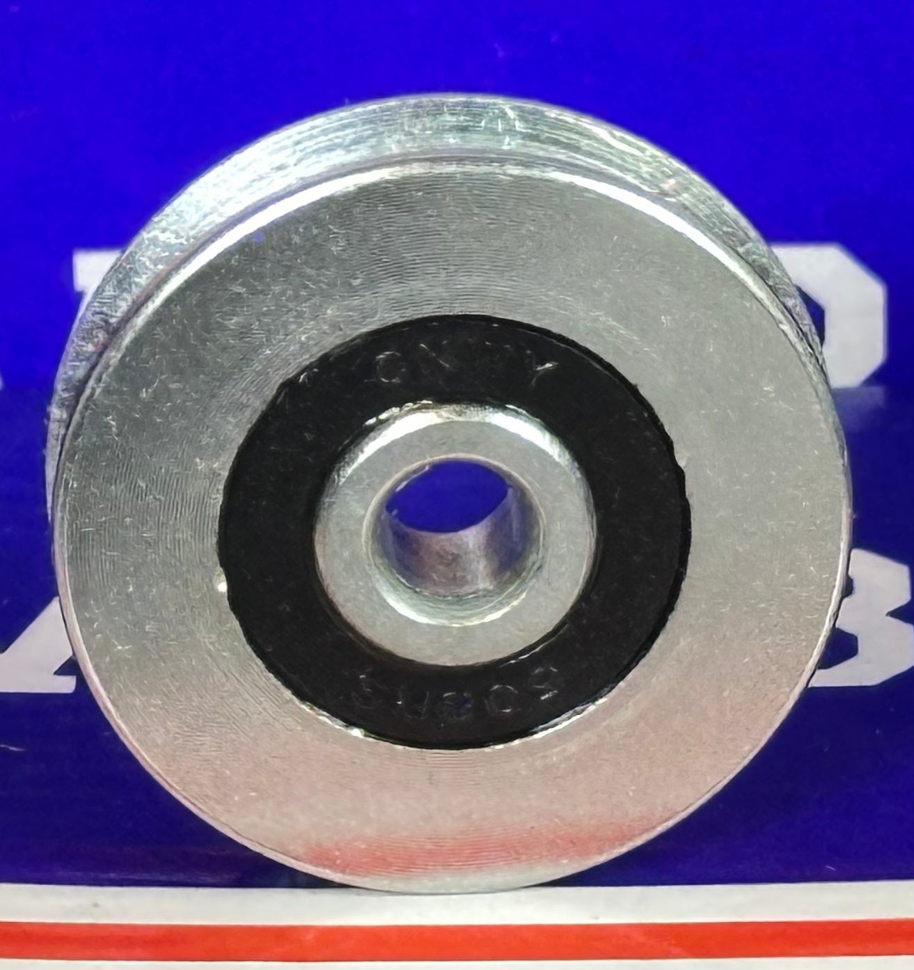 6mm Bore/ID x 33mm Pulley V-Groove Track Roller Bearing 6x33x8mm