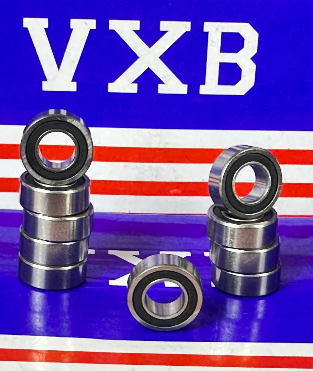10 -pakowe łożyska R188-2rs 1/4 "x 1/2" x 3/16 " - Miniaturowe - zamknięte