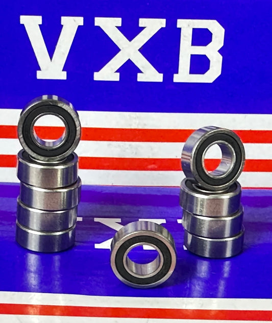 10 -pakowe łożyska R188-2rs 1/4 "x 1/2" x 3/16 " - Miniaturowe - zamknięte