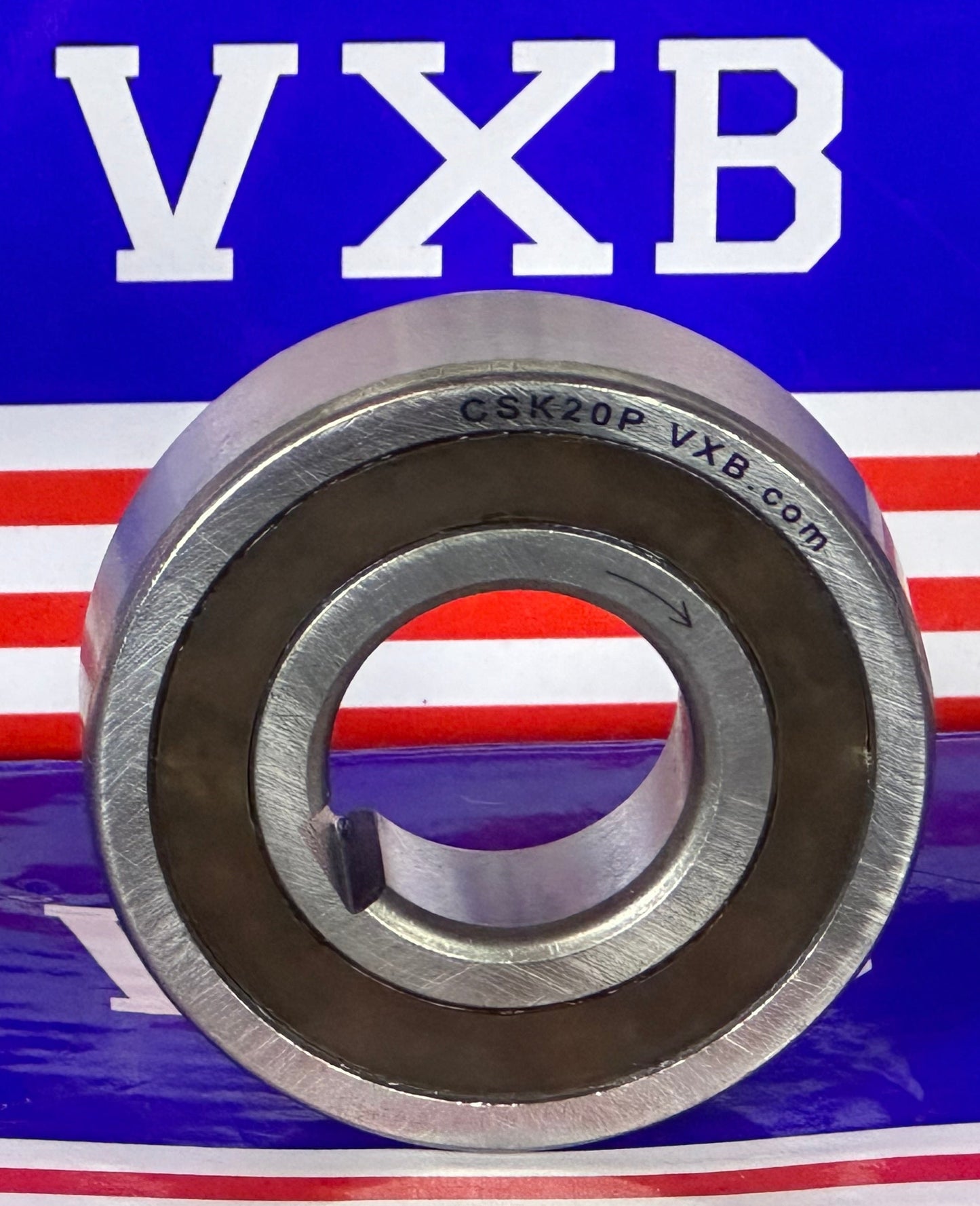 CSK20P One-Way Bearing Sprag Freewheel Clutch - One inner Ring Key-way