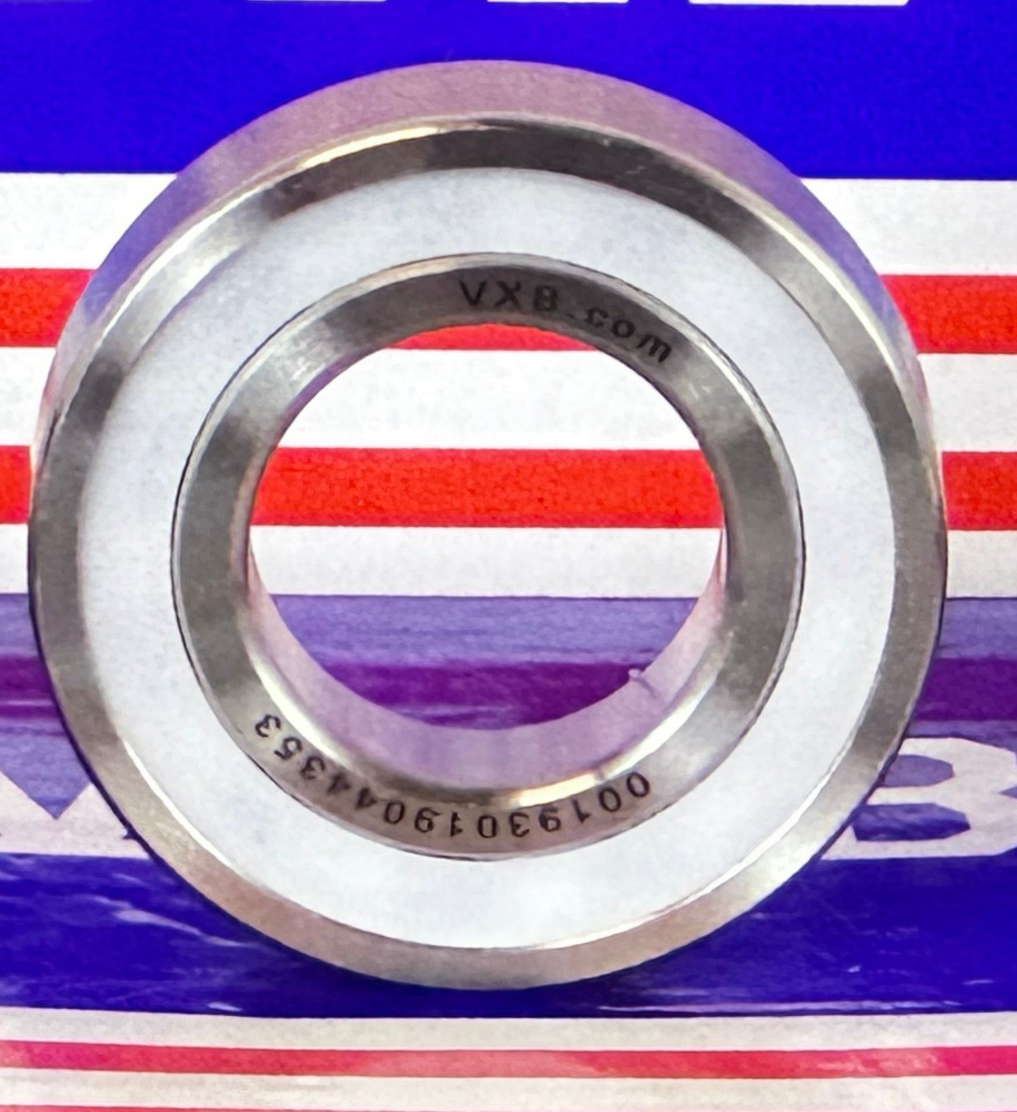 19x37x9mm Stainless Steel - Ball Bearing 19mm ID - Ceramic Balls - Sealed
