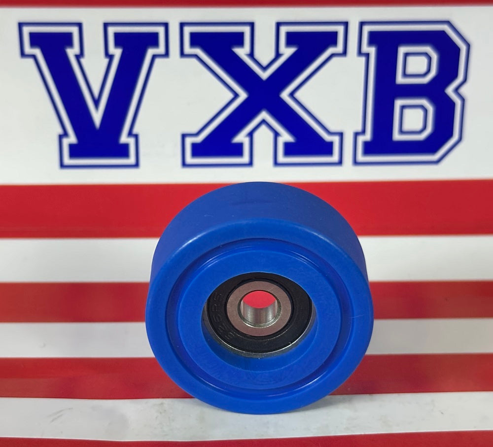 6x35x14mm Polyurethane Covered Bearing - Rubber Roller Wheel Sealed