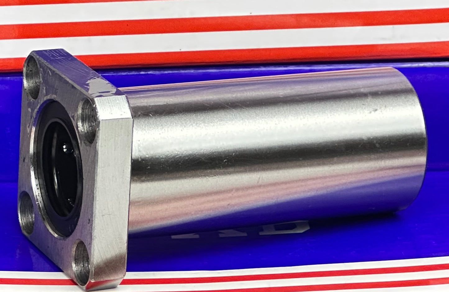 LMEK20LUU 20mm Long Square Flanged Bushing Linear Motion Bearing 20x32x80mm