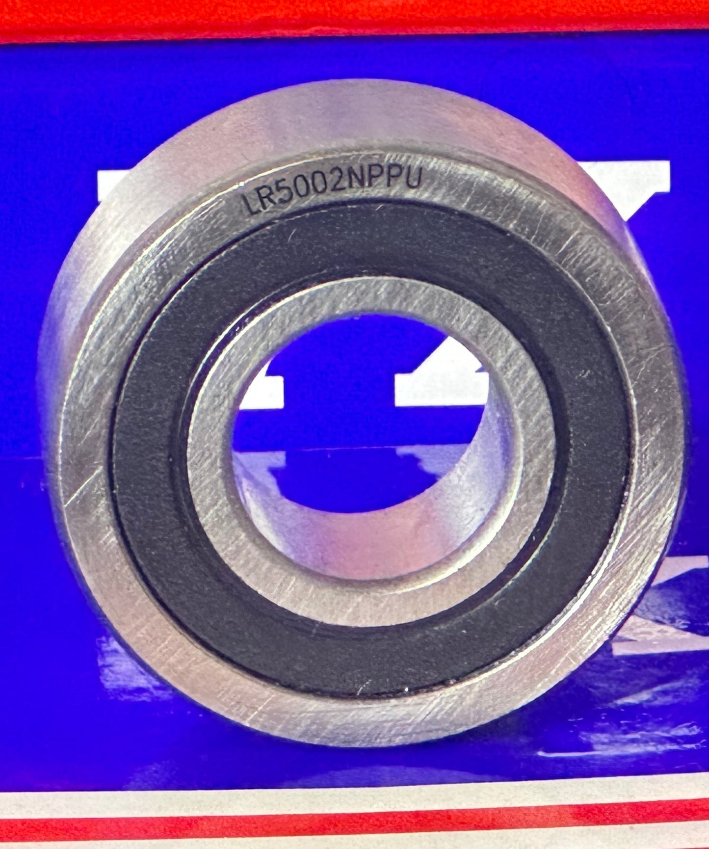 LR5002NPPU ลูกกลิ้งราง แบริ่ง 2 แถว ปิดผนึก ขนาด 15x35x13 แบริ่งราง