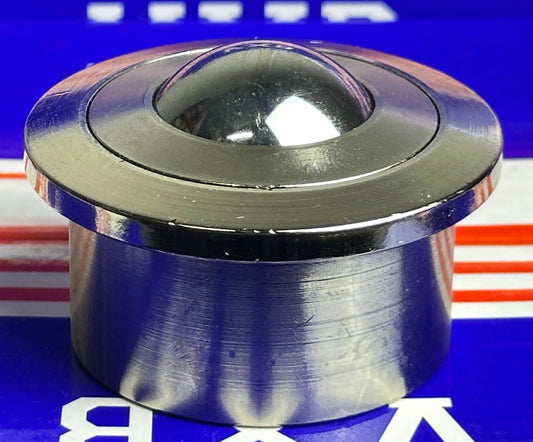 770 lbs Heavy Duty Machined Steel 45mm Drop-in Ball Transfer Unit