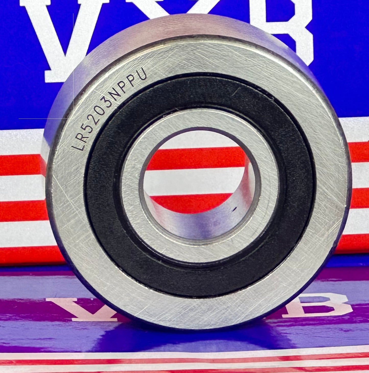 LR5203NPPU แทร็กลูกกลิ้ง 2 แถวแบริ่ง 17x47x17.5 แบริ่งแทร็ก