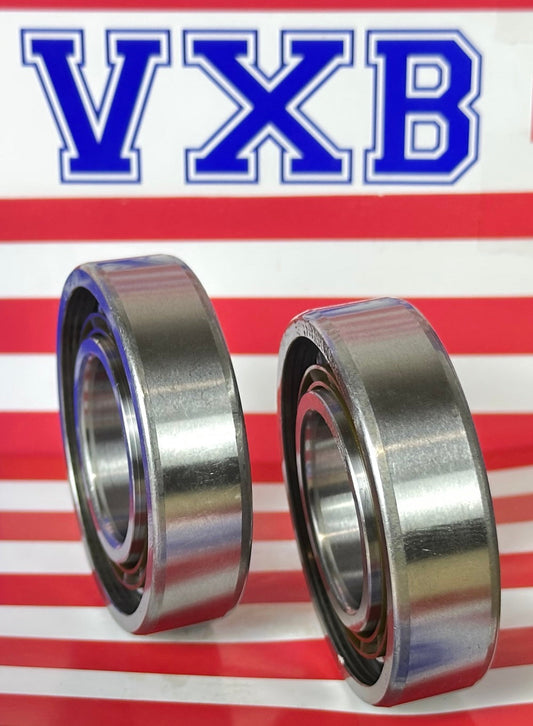 Lot de 2 roulements 7206B 30x62x16mm à contact angulaire