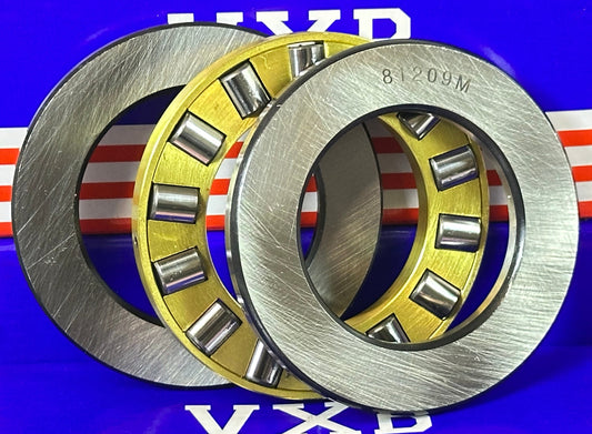 81209M Cylindrical Roller Thrust Bearing 45x73x20mm - Bronze Cage