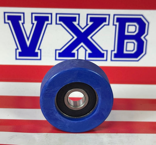 8x35x12mm Polyurethane Rubber roller wheel Bearing Sealed Miniature - Tire