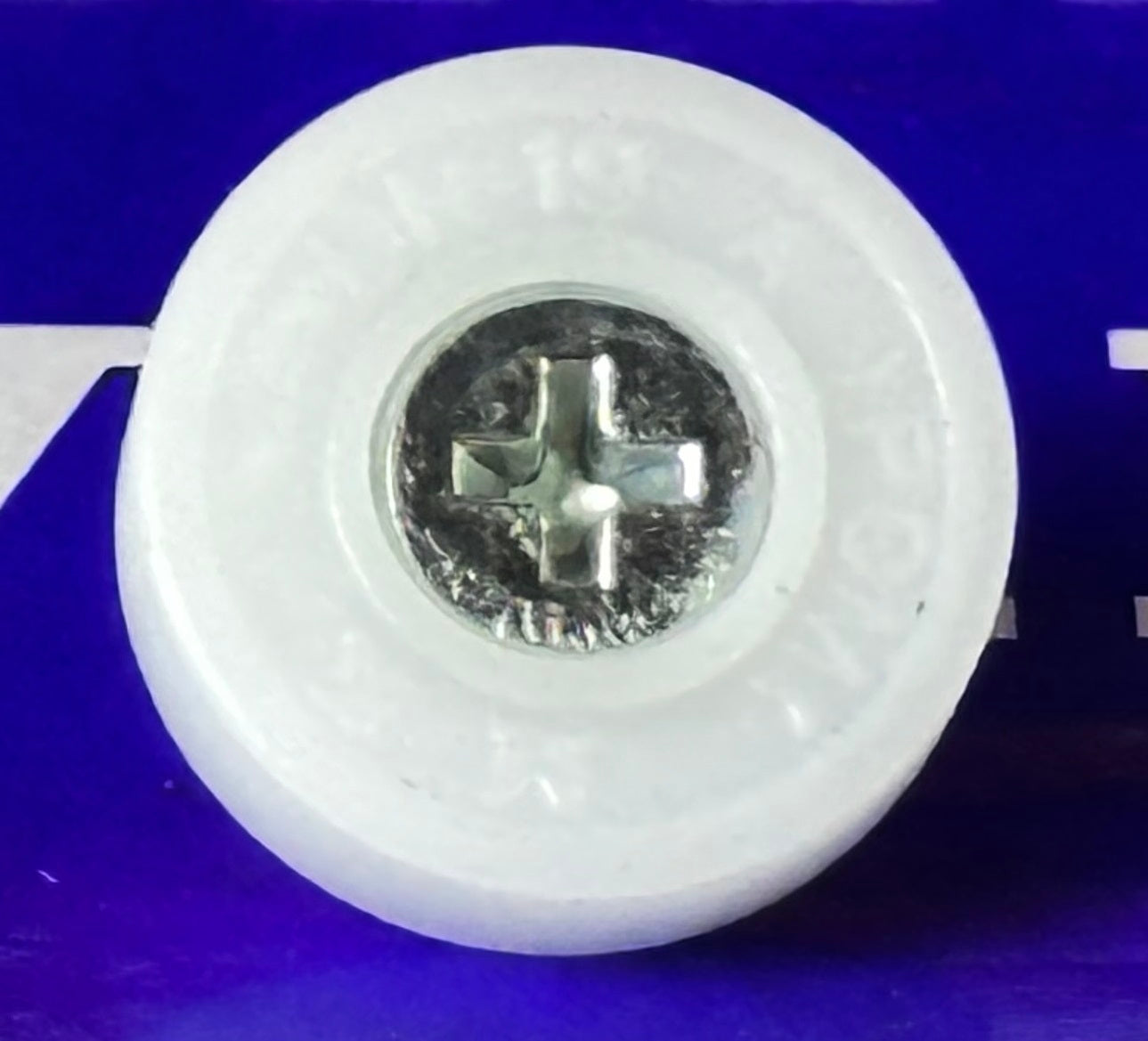 Flat Nylon Ball Bearing - 19mm White Plastic Tire for sliding doors & windows