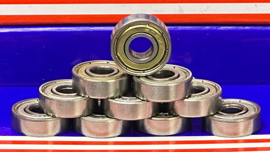 10 paket 608zz top rulmanları 8x22x7mm