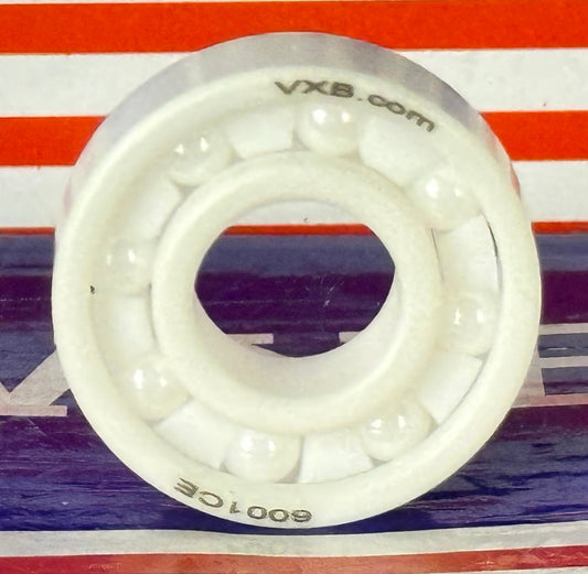 30-Pack Full Ceramic 6001 ZrO2 Ball Bearings 12x28x8mm