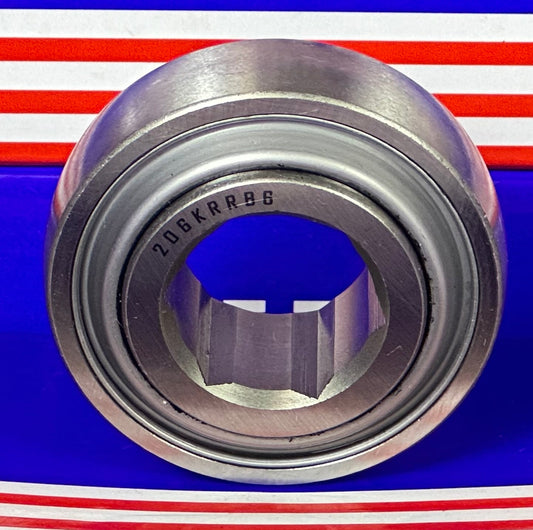 206KRRB6 Hex Bore AG Bearing Shroud Seals 1" inch ID Inner Diameter