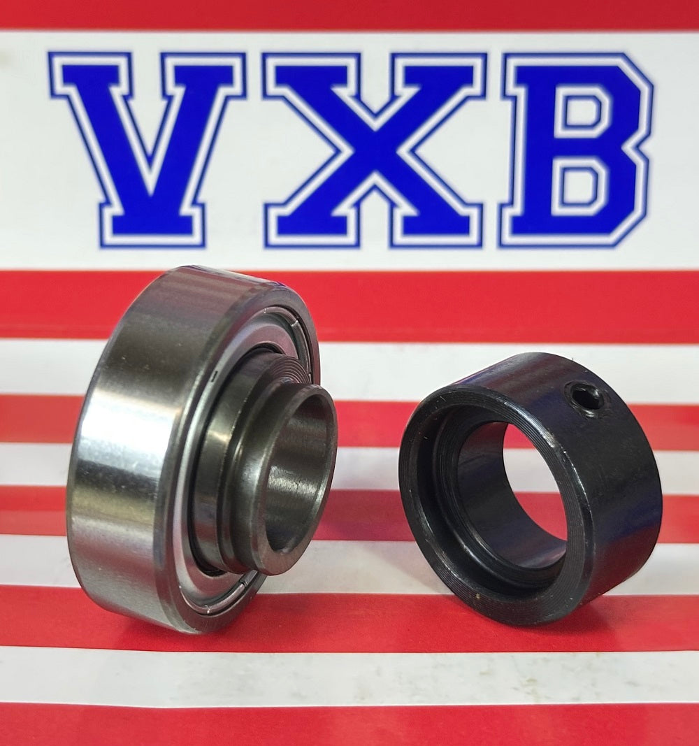 CSA203 17mm Bore Cylindrical Insert Bearing w/Locking Collar