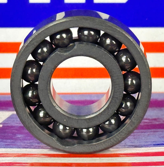 6202 เต็มเต็มรูปแบบเซรามิกแบริ่ง 15x35x11mm si3n4