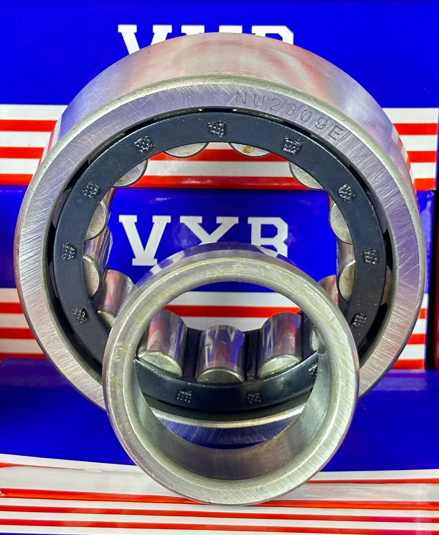 Vòng bi con lăn trụ NU2309 45x100x36 Vòng bi trụ