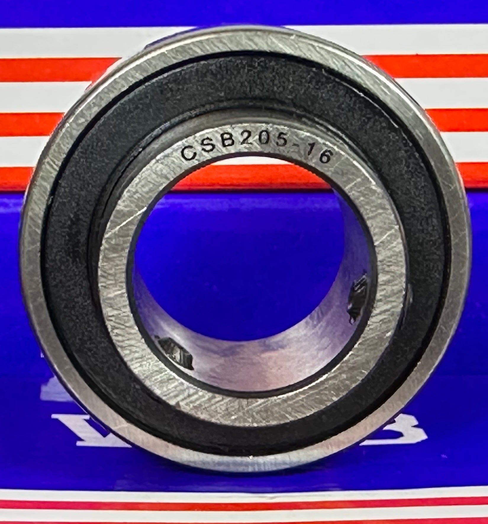 CSB205-16 Insert Ball Bearing With Set Screw locking Sealed Bearing 1" x 52mm x 27mm