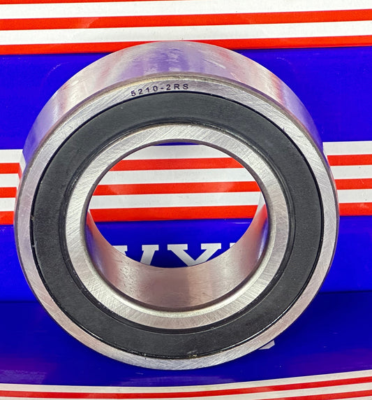 Vòng bi tiếp xúc góc có nắp chắn 5210-2RS 50x90x30.2
