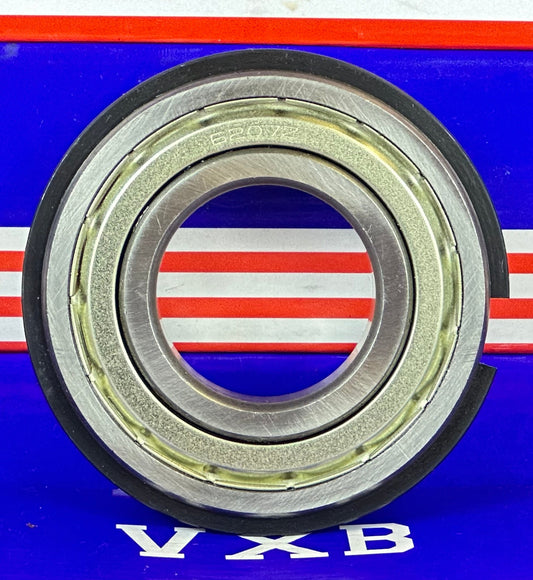 ตลับลูกปืน 6207ZZNR ป้องกัน - แหวนสแน็ป - 35x72x17มม