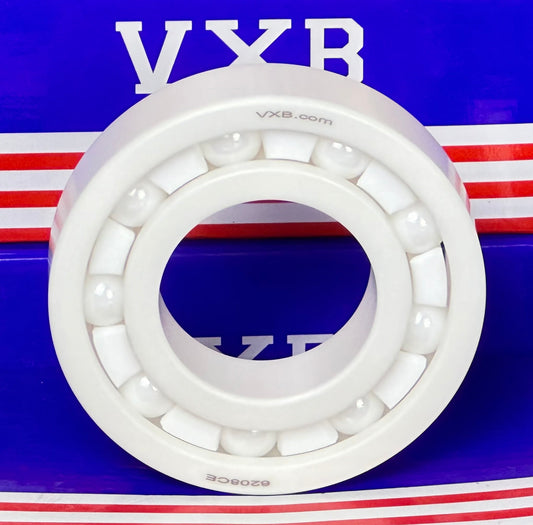 4-Pack Full Ceramic 6208 ZrO2 Ball Bearings 40x80x18mm