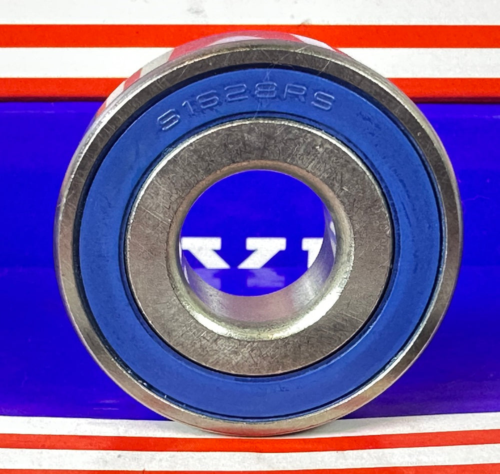ตลับลูกปืน S1628-2RS สแตนเลส ปิดผนึก ขนาด 5/8" x 1-5/8" x 1/2"