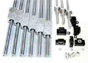 1x1 Foot CNC Router Kit 12mm Rails & BallScrews XYZ Travel 12" x 12" x 10"inch