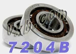 عبوتان من محامل الاتصال الزاوي 7204B 20x47x14mm