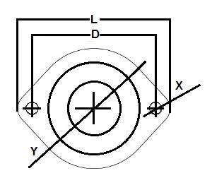 2 Holes Flange Ball Transfer Unit 1 inch pack of 10 Mounted Bearings - VXB Ball Bearings
