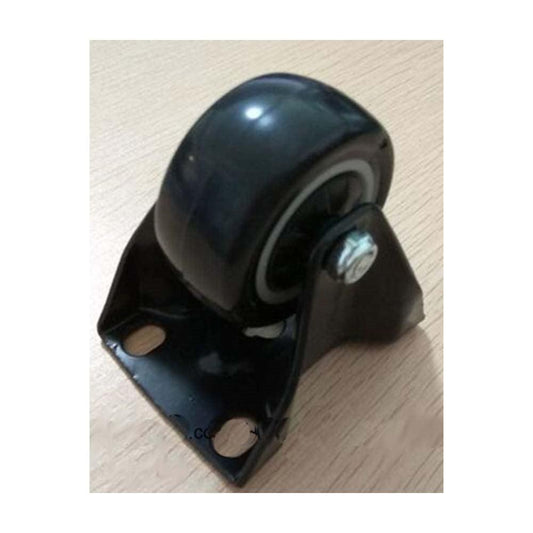 10-Pack 2"inch Heavy Duty Black Rigid Caster Wheel --